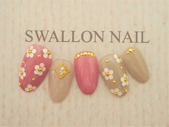 スワロンネイル(SWALLON NAIL)/1.2月定額ネイル