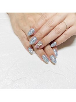 リイ ボー(Re:Beau)/【ハンド】ワンカラー アート1本