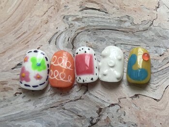 ゆびノさき イバラキシ(ibarakishi)/カラフル個性派ネイル