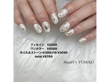 マンディーズ(MandY's)/白/ゴールド/パーティー