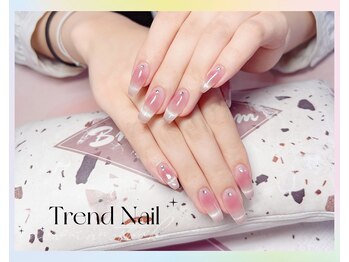 トレンドネイルスタジオ(Trend Nail Studio)/チップ長さ出し持込デザイン