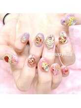 ファラウェイネイル(Faraway nail)/セーラームーンネイル☆