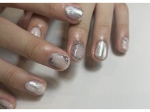 シン(.syn.)/シルバーネイル/メンズネイル