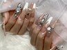 【超お得】有料パーツつけ放題持ち込みアートコース☆フィルインOK♪9980