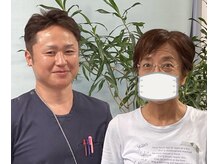 たなごころの雰囲気( お客さんと一緒に)