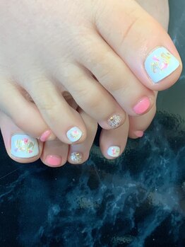 レディグリッター(Lady glitter)/ホワイトカラーフット