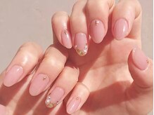 ネイルマジック 仙台一番町店(NAIL MAJIC)/ストーンフレンチ☆オーダー