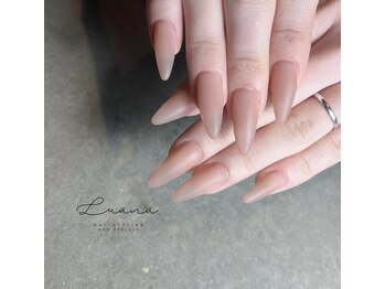 ネイルアトリエ ルアナ(LUANA)/マットネイル