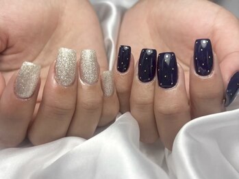 アシメワンカラー