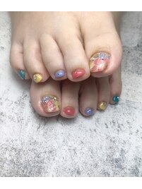 親指アートコース