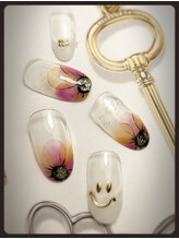 ネイルサロンアンドスクールエムズブロッサム(Nailsalon & school M's Blossom)/ジェルアート込コース