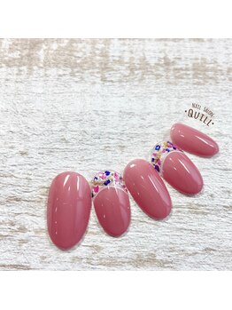 ネイルサロン クイル(QUILL)/4月ちょこっとアート3