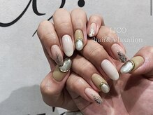 リコ ネイルアンドアイラッシュ 名古屋店(LICO NAIL&EYELASH)/◆定額　design
