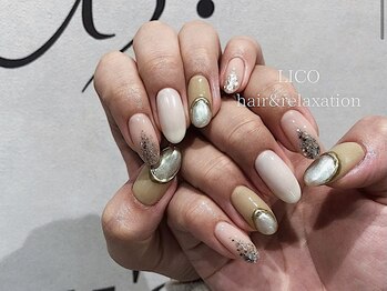 リコ ネイルアンドアイラッシュ 名古屋店(LICO NAIL&EYELASH)/◆定額 design