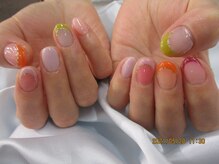 トータルビューティーサロン ビーナス(Venus)/カラフルフレンチネイル