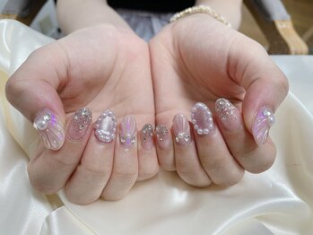 キキネイル 二子玉川(kikinail)/マーメイドオーロラネイル