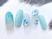 ネイル サロン ターラ 吉祥寺(nail salon Tara)/ブルーポピーフラワー