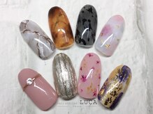 ネイルアトリエルカ(nail atelier LUCA)/S-10トレンドデザイン一本アート