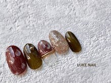 ルークネイル 恵比寿店(LUKE NAIL)/ニュアンスマグアニマル　秋冬