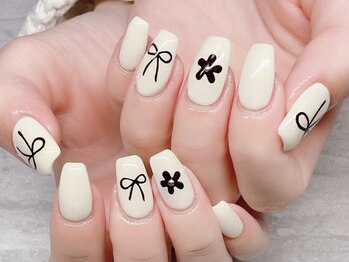 イビズ 新宿店(eviz)/リボンネイル