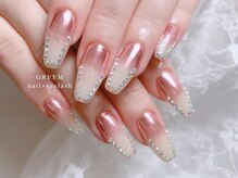 グリーム(GREEM)/ミラーグラデーションネイル