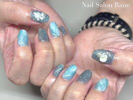 ニュアンスネイル/ブルーネイル