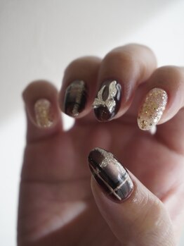 アイアンドネイルバイエスクローゼット(eye&nail by S CLOSET)/バレンタインネイル