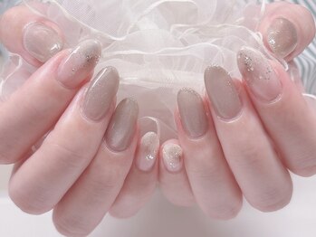 ヘアアンドネイル コージー(Hair&Nail COZY)の写真/シンプル過ぎないデザインでオフィスでも華やぐ指先に◎