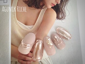 アグニークリッシェ(Agunik Riche)/【ミラーネイル 】
