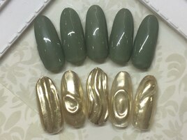 アシンメトリーネイル7000円税抜