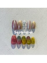 トゥーネイル バイ フォーク 仙川(To.nail byFOLK)/9月定額デザイン