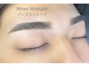 ルミシアメン 福岡博多駅前店(LUMICIA.MEN)/メンズストレート眉/メンズ眉毛