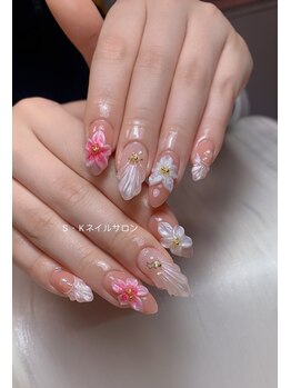 エスケイネイルサロン(S Kネイルサロン)/ゴージャスデザイン