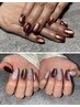 【nail/hand】マグネットネイルorフラッシュネイル　¥6,500→¥5,500