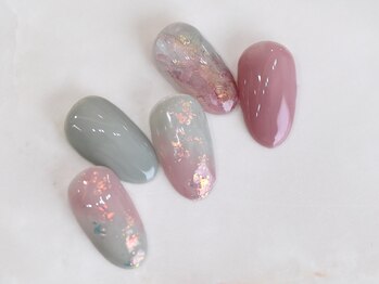 ルシェルアイ/マーブル☆偏光ミラーニュアンス