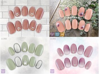 ファストネイル マルイファミリー溝口店(FAST NAIL)/定額 ¥5410 ◆ シンプルAコース