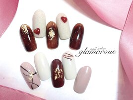 《パラジェル》バレンタインnail