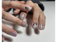 シン(.syn.)/シルバーネイル/メンズネイル