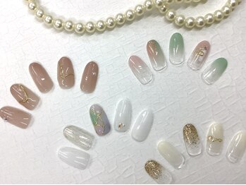 キャンアイドレッシー 所沢店の写真/【嬉しいドライケア込み】デザインだけでなく自爪から美しくなり女子力UP!