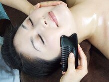 高興造形かっさマッサージ