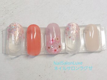 ネイル サロン ラグゼ(Nail Salon Luxe)/雪だるま　ニット
