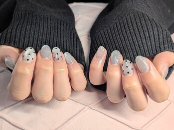 リ イノ ネイル ダツモウ(Re:ino)の写真/長さ出し◎お好きなデザイン＆爪の長さや形もお任せ！理想の指先に♪【定額シンプルアート￥5800~】