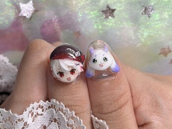 リバティ(liberty)/にじさんじネイル 葛葉ネイル 