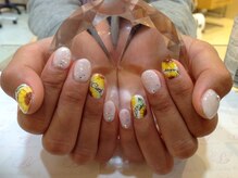 エスフィーネイルサロン ブリーユ(Esfy nailsalon Brille)/ひまわりネイル