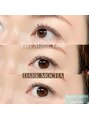 アカアカ(Beauty Salon aka'aka) ボリューム×フラットラッシュのmixデザイン！　ダークモカ