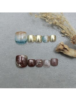 チェスナッツ 銀座(CHESTNUTS Nail&Eyelash)/foot package ¥12000