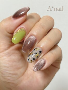 エープラスネイル(A+nail)/ポイントカラー