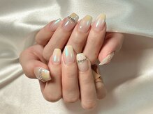 ティーアンドビー ネイルスタジオ(T&B NAIL STUDIO)/トレンドワンホンちゅるんネイル