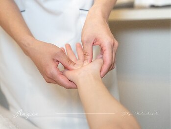 アンジー(Angie)/指先、手のひら