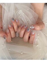 サンカリネイル バイ ヴァラ 新居浜 船木店(sankari nail by VALLA)/韓国発VALLANAIL手書きリボン